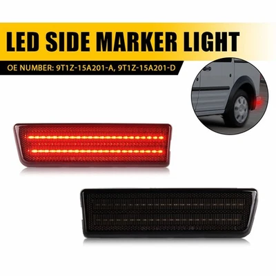 Luces LED laterales traseras rojas para Ford Transit Connect 2010-2013 2011 2012 EE. UU. Foto 1 de 4