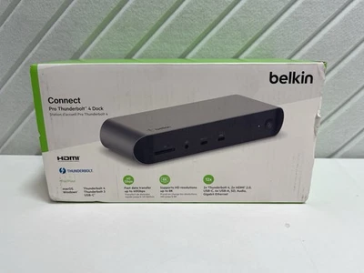 Belkin Connect Pro Thunderbolt 4 Docking Station INC006 SEALED macOS & Windows - Image 1 of 4