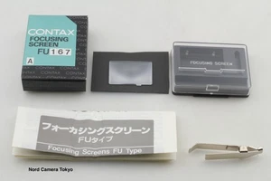 [Inutilizzato]Contax FU-6 Tappetino Griglia Schermo di Messa a Fuoco Tipo 167MT S2 S2b Aria Dal GIAPPONE - Foto 1 di 8