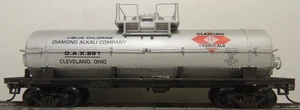 UNKNOWN DIAMOND CHEMICAL SILVER 40' TANK CAR RTR KD's CAR # 251 - Picture 1 of 2