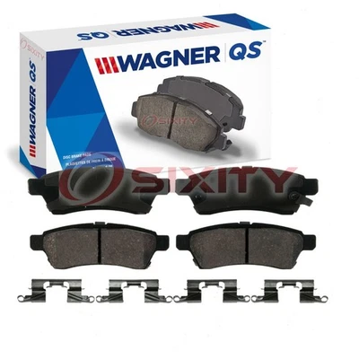 Conjunto de pastilhas de freio a disco traseiras Wagner QS para 2009-2012 Suzuki Equator Braking vj - Imagem 1 de 4
