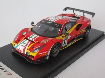Looksmart LSRC083 1:43 Ferrari 488 GT3 24h Spa 2020 in OVP - Bild 1 von 4
