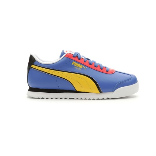 Scarpe casual sneakers PUMA Roma primarie stringate ragazzo blu 39447501