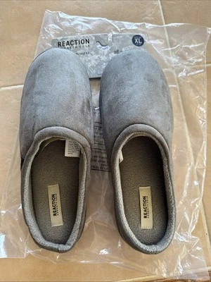 KENNETH COLE Reaction Memory Foam Comfort Slipper Indoor/Outdoor XL GRAY  NEW - Image 1 of 4