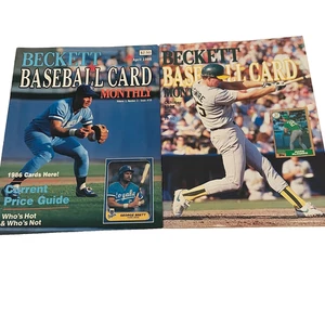 Beckett Baseball Card Monthly Magazine Lot of 2 George Brett Mark McGwire Covers - Picture 1 of 7