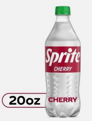 24 PACK! LIMITED STOCK! Sprite Cherry, 20 oz Bottles, FREE EXPEDITED SHIPPING! - Image 1 of 3