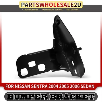 Soporte de parachoques delantero del lado del conductor para Nissan Sentra 2004 2005 2006 sedán acero Foto 1 de 4