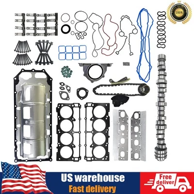 Hydraulic Roller Cam With MDS Lifters Kit for Dodge Ram 1500 5.7L Hemi 2009-2019 Foto 1 de 4