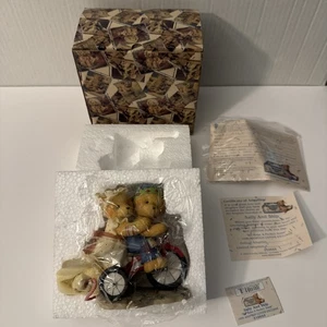 Cherished Teddies 1999 Sally & Skip "We Make a Perfect Team" mit Echtheitszertifikat & Box - Bild 1 von 11