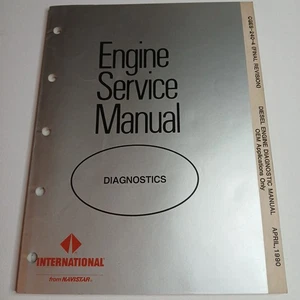 ENGINE SERVICE MANUAL - INTERNATIONAL from NAVISTAR - CGES-240-4 - 1990 - Imagen 1 de 7
