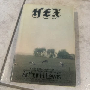 OCCULT PENNSYLVANIA WITCHCRAFT! HEX 1969 NICE! 1ST EDITION BOOK BY ARTHUR LEWIS - Bild 1 von 13