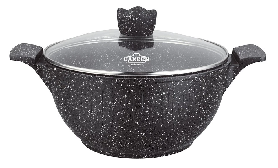 Kazan Kochtopf mit Antihaft Granit-Keramikbeschichtung 7 Liter Ø30cm Kasan казан - Bild 1 von 1