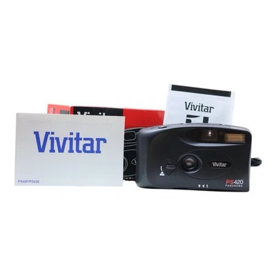 Vivitar PS-420 Point & Shoot 35mm Film Camera TESTED WORKING  DEADSTOCK IN BOX! - Image 1 of 4