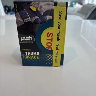 Soporte para pulgar deportivo Push para mano derecha talla L - nuevo en caja, valor de $54,99 Foto 1 de 4