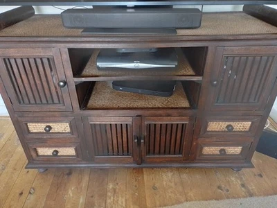 TV Unit/cabinet With Shelves And Storage For Living Room Or Spacious Hall. - Image 1 of 3
