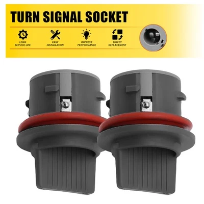 Enchufe de señal de luz de giro 2 piezas adecuado izquierda/derecha 2019-2025 Soul Kia 21-23 Hyundai Elantra Foto 1 de 4