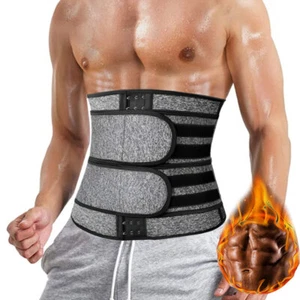 Cinturón de hernia profesional para hombre soporte umbilical abdominal armadura quemador de grasa - Imagen 1 de 14