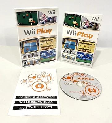 WII PLAY DO YOU? NINTENDO WII MULTIPLAYER GAME COMPLETE SET W/ BOOKLETS 2007 - Image 1 of 4