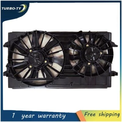 Ventilador de refrigeração do radiador do motor para 2005-2010 Pontiac G6 2004-2008 Chevrolet Malibu - Imagem 1 de 4