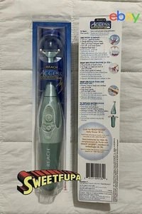 Reach Access Power Flosser w/ 8 Heads Green Battery Powered Dead Stock NEW - Picture 1 of 4
