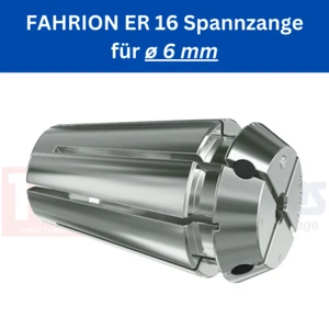 FAHRION ER 16 Spannzange für ø 6 mm (ISO 15488-A) - Bild 1 von 1