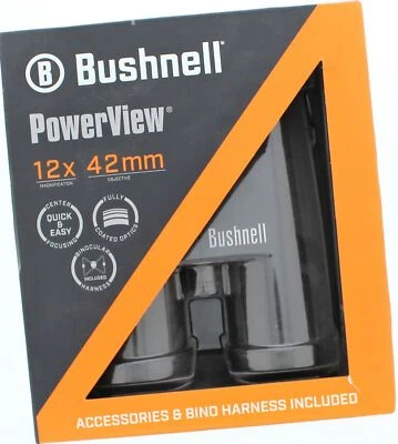 Bushnell PowerView 12x42mm Hunting Tactical Binoculars #2112224WCL - Image 1 of 4