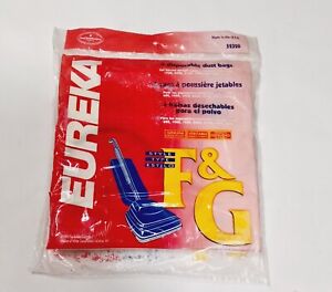 Eureka F&G 3 Pack Disposable Dust Bags #52320B NEW SEALED