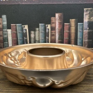 vtg fruit wreath copper mold 13 1/4” wall hanging cake jello mold pan - Picture 1 of 10