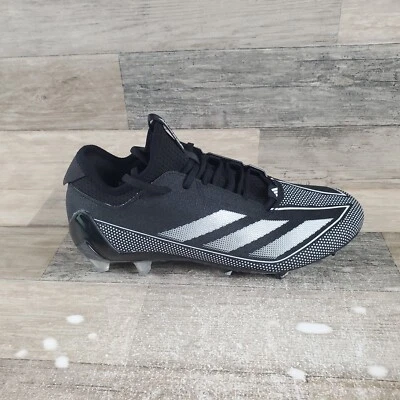 Botines de fútbol Adidas Adizero Electric.1 para hombre talla 9 negros blancos con cordones Foto 1 de 4