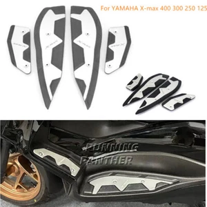 Motorcycle Foot Pegs Pad Pedal Rests Footpegs For YAMAHA X-max 400 300 250 125 - Picture 1 of 7