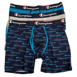 Men’s Champion Boxer Briefs 3 pack MEDIUM NWOT - Picture 1 of 6