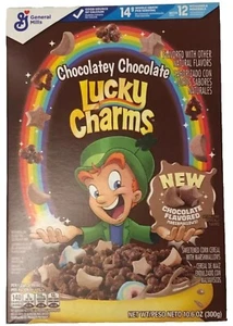SCHOKOLADIGE SCHOKOLADE GLÜCKSBRINGER MIT MARSHMALLOWS MÜSLI 10,6 OZ BOX - Bild 1 von 3