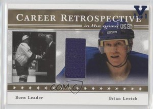 2003 In the Game-Used Signature Series Career Retrospective 1/1 Brian Leetch 0a1