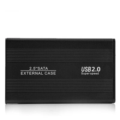 2.5" USB 2.0 SATA SSD Hard Drive External Enclosure HDD Mobile Disk Box Case TU - Image 1 of 2