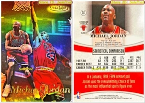 Topps Gold Label 1999-00 Michael Jordan NBA Chicago Bulls Superstar Class 1 #GL1 - Bild 1 von 4