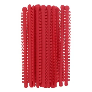 1000pcs Dental Orthodontic ElasticsRED Ligature Ties Braces Elastic Rubber Bands - Picture 1 of 4