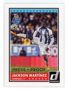 2015 Panini Donruss Press Proof Gold /99 Jackson Martinez #95