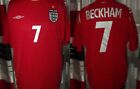 2004-06 England - Beckham #7 Away Excellent (Xl) Shirt Jersey Trikot  Maglia