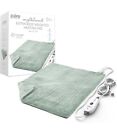 Pure Enrichment Weighted Warmth Extra-Wide Electric Heating Pad 20 x 24 in Mint