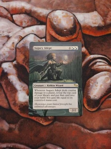 Magic the Gathering Augury Adept Hand Painted Unique Custom MTG Alter - Picture 1 of 1