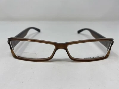 Diesel DV 0111 VON 54-12-135 Dark Brown Plastic Full Rim Eyeglasses Frame “I07 - Imagem 1 de 4