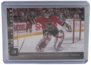 Dominik Hasek 2001-02 ITG Be A Player Memorabilia NHL Hockey Card Sabres #198 - Picture 1 of 2