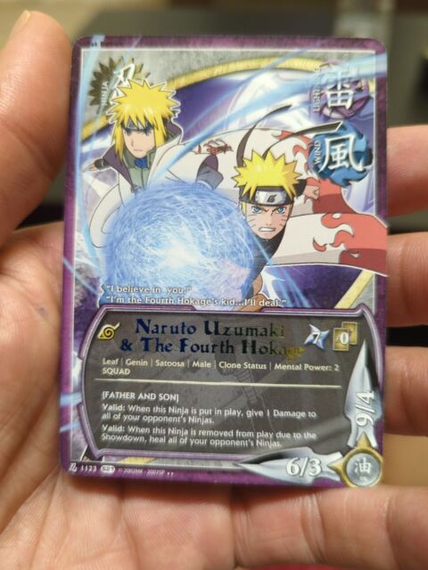 1x The Third Hokage (Younger Days) 1109 S21 Rare Naruto CCG TCG NM/M