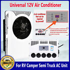 12V Split Ac Truck Cab Air Conditioner For Semi Trucks Bus Rv Caravan 10000 Btu