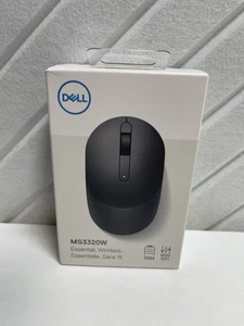 Dell Mobile Wireless Mouse 4000 DPI (Black) - MS3320W - Afbeelding 1 van 7