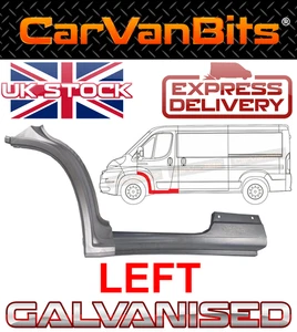 FOR PEUGEOT BOXER 2006- UNDER FRONT DOOR SILL WHEEL ARCH REPAIR PANEL LEFT - Picture 1 of 11