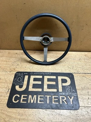 Volante azul Wrangler YJ 87-95 84-94 Jeep Cherokee XJ Comanche MJ OEM Foto 1 de 4