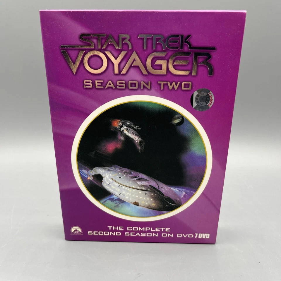 Star Trek: Voyager - Complete Second Season (DVD, 2004, 7-Disc Set) - Image 1 of 4
