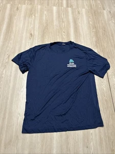 Aldi Warehouse Operations Employee Dark Blue T-Shirt Men’s Size L - Picture 1 of 4