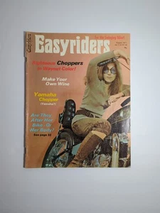 Easyriders Magazine August 1971 vtg choppers motorcycle bikers - Picture 1 of 6